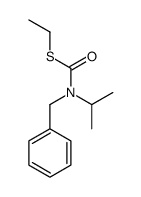 S-ethyl N-benzyl-N-propan-2-ylcarbamothioate Structure