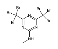 (bis-tribromomethyl-[1,3,5]triazin-2-yl)-methyl-amine Structure