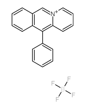 tetrafluoro-l4-borane, 11-phenylpyrido[1,2-b]isoquinolin-5-ium salt结构式
