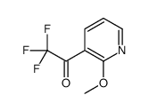 Ethanone, 2,2,2-trifluoro-1-(2-methoxy-3-pyridinyl)- (9CI)结构式