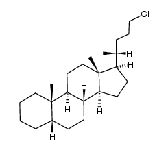 5β-cholan-24-yl chloride Structure