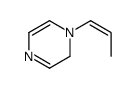1-prop-1-enyl-2H-pyrazine Structure