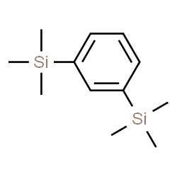 1,3-Bis(Trimethylsilyl)Benzene结构式