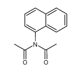 1-(diacetylamino)naphthalene Structure