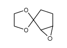 6,7-epoxy-1,4-dioxa-spiro[4.4]nonane结构式