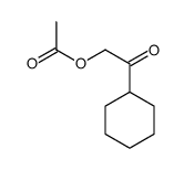 (2-cyclohexyl-2-oxoethyl) acetate Structure