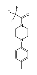 1-p-tolyl-4-trifluoroacetyl-piperazine结构式