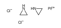 aziridine,platinum(2+),dichloride Structure