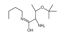 (2S,3R)-2-amino-N-butyl-3-[(2-methylpropan-2-yl)oxy]butanamide Structure