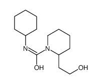 N-Cyclohexyl-2-(2-hydroxyethyl)-1-piperidinecarboxamide Structure