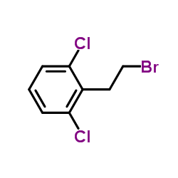 2-(2-Bromoethyl)-1,3-dichlorobenzene structure