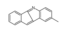 8-methylindeno[1,2-b]indole结构式