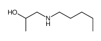 1-(pentylamino)propan-2-ol Structure