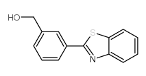 [3-(1,3-benzothiazol-2-yl)phenyl]methanol结构式
