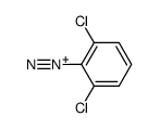 2,6-dichloro-benzenediazonium Structure