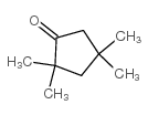 2,2,4,4-tetramethylcyclopentan-1-one Structure