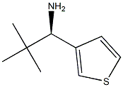 (R)-2,2-dimethyl-1-(thiophen-3-yl)propan-1-amine结构式