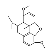 (4R,4aR,5S,7aS,12bS)-5,9-dimethoxy-3-methyl-2,4,4a,5,7a,13-hexahydro-1H-4,12-methanobenzofuro[3,2-e]isoquinoline结构式