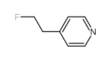 Pyridine, 4-(2-fluoroethyl)- (9CI)结构式