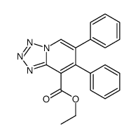 ethyl 6,7-diphenyltetrazolo[1,5-a]pyridine-8-carboxylate Structure