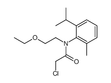 2-Chloro-N-(2-ethoxy-ethyl)-N-(2-isopropyl-6-methyl-phenyl)-acetamide Structure