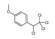 1-methoxy-4-(1,2,2,2-tetrachloroethyl)benzene Structure