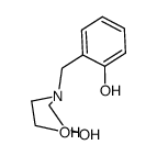 [bis-(2-Hydroxyethyl)amino]-o-cresol structure