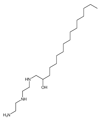 1-[2-(2-aminoethylamino)ethylamino]hexadecan-2-ol结构式