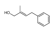 (E)-2-methyl-4-phenylbut-2-en-1-ol Structure