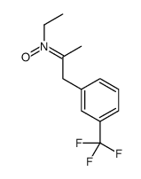 N-ethyl-1-[3-(trifluoromethyl)phenyl]propan-2-imine oxide结构式