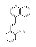 2-(2-quinolin-4-ylethenyl)aniline Structure