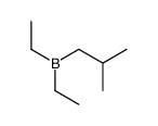 diethyl(2-methylpropyl)borane Structure