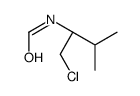 N-[(2S)-1-chloro-3-methylbutan-2-yl]formamide Structure