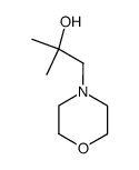 2-methyl-1-morpholin-4-yl-propan-2-ol结构式