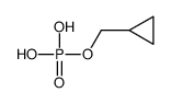 cyclopropylmethyl dihydrogen phosphate Structure