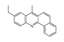 9-Ethyl-7-methylbenz[c]acridine结构式