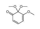 5,6,6-trimethoxycyclohexa-2,4-dien-1-one Structure