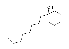 1-octylcyclohexan-1-ol结构式