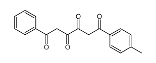 1-(4-Methylphenyl)-6-phenyl-1,3,4,6-hexanetetrone结构式