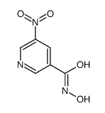 N-hydroxy-5-nitropyridine-3-carboxamide结构式