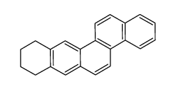 8,9,10,11-tetrahydro-benzo[b]chrysene Structure