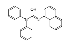 3-naphthalen-1-yl-1,1-diphenylurea Structure