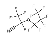 Perfluor-2-methyl-oxahexan-carbonitril Structure