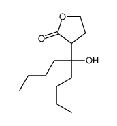 3-(5-hydroxynonan-5-yl)oxolan-2-one Structure