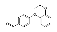 4-(2-ethoxyphenoxy)benzaldehyde Structure