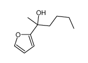 2-(2-Furyl)-2-hexanol Structure