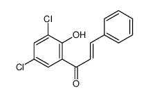 1-(3,5-dichloro-2-hydroxyphenyl)-3-phenylprop-2-en-1-one Structure