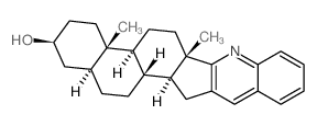 4a,6a-Dimethyl-2,3,4,4a,4b,5,6,6a,13,13a,13b,14,15,15a-tetradecahydro-1H-naphtho(2,1:4,5)indeno(1,2-b)quinolin-2-ol结构式