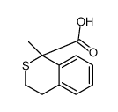 1-methyl-3,4-dihydroisothiochromene-1-carboxylic acid结构式