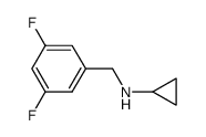 cyclopropyl-(3,5-difluorobenzyl)amine structure